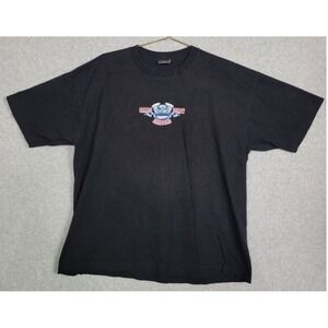 Vintage 2003 Orange County Choppers T Shirt Mens XL Black ODM Eagle Biker